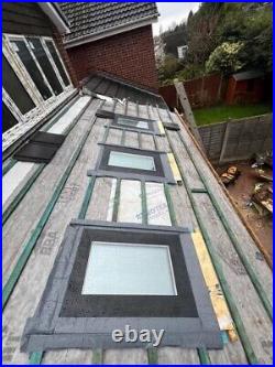 Skylight Hitech Rooflights- Window Flat Roof Lantern Roof Light Triple Glazed