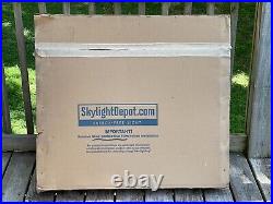 Skylight Replacement Dome Gray Outer & Clear Inner Dome 33.25 x 33.25 Acrylic