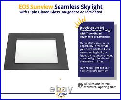 Skylight Roof Light TRIPLE GLAZE SELF CLEANING 0.8 U Value 23 sizes