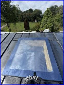 Skylight Roof Window DOUBLE GLAZED Toughened Glass Flat Rooflight MM any size