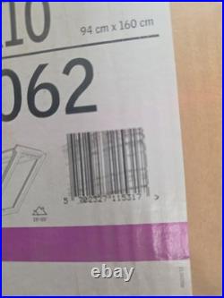 Skylight Roof Window Velux Top Hung PVC Triple Glazed 94 x 160 GPU PK10 0062