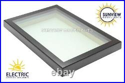 Skylight Rooflight Flat Roof Ali Frame Triple Glaze 10.8mm LAMINATED 1.2m x 2.4m