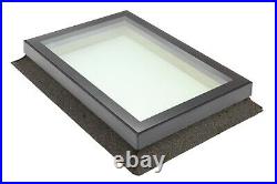 Skylight Rooflight Flat Roof Ali Frame Triple Glaze 10.8mm LAMINATED 1m x 1m