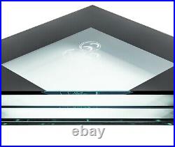 Skylight Rooflight Flat Roof Ali Frame Triple Glaze 10.8mm LAMINATED. 8m x 1.2m