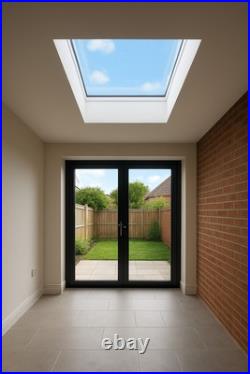 Skylight Rooflight Flat Roof Skylights Frameless DoubleGlazed ALL Sizes