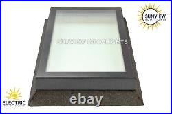 Skylight Rooflight Window 800 x 1800mm ALI FRAME TRIPLE GLAZED 10.8mm LAMINATED