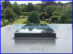 Skylight Rooflight Window Triple Glazed Self Cleaning Visible Glass 1000x1000mm