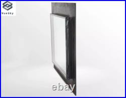 Skylight/Rooflight fixed, Frameless window? Riple glazed Flat/pitched roof glass