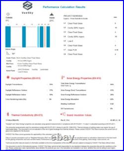 Skylight/Rooflight fixed, Frameless window? Riple glazed Flat/pitched roof glass
