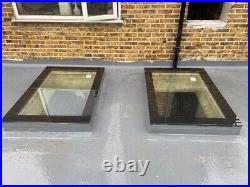 Skylight Triple Glazed Flat/Pitched Roof Glass Window 800x1000mm