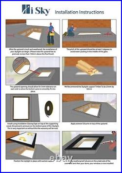 Skylight Triple Glazed Flat Roof Rooflight