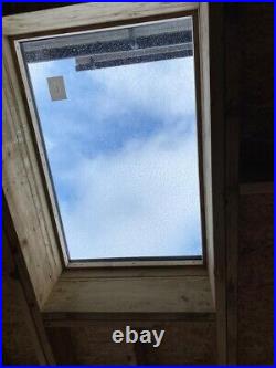 Skylight Triple Glazed Flat Roof Rooflight Glass Skylights Window Frameless