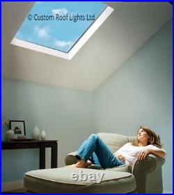 Skylight rooflight Flat Roof window lantern ALL SIZES 20 Year warranty 800x1500
