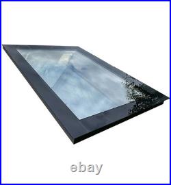 Skylights flat roof 700mm x 1500mm Double Glazed Flat Frameless Rooflight