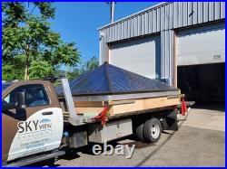 Skyview Skylight 8' x 8' Pyramid Glass Skylight High Performance Glass Custom
