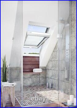 Sunlux Centre Pivot PVC Roof Windows Flashing Loft Rooflight PVC Optilight