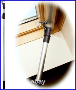 Telescopic Pole for Roof Windows and Blinds Compatible With Velux Skylight Op