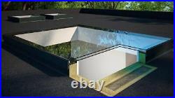 Thermolight Skylight Flat Roof Lantern Rooflight Glazed 1500mm x 1000mm