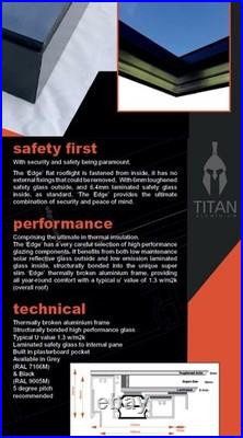 Titan Edge Rooflight Flat Roof Skylight