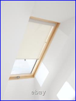 Translucent Roller Blinds for Dakstra/RoofLITE Skylight Roof Windows, Beige