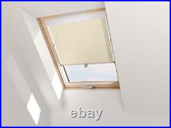 Translucent Roller Blinds for Dakstra/RoofLITE Skylight Roof Windows, Beige