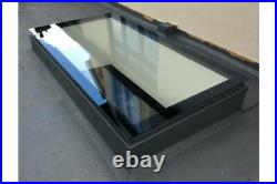 Triple-Glazed Laminated Aluminium Rooflight Skylight Window Glass 1000 x 2000mm