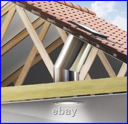 VELUX 1.7m Sun Tunnel Rigid Tubing and Elbow of Hyperreflective Material