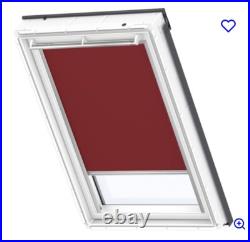 VELUX Blackout Blind for VELUX Skylight Roof Window M04, Dark Red