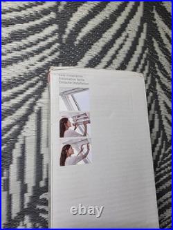 VELUX CK04 Electric Blackout Blind DML 1025 White Roof Window 38x80cm Brand New