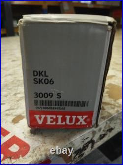 VELUX DKL SK06 3009s Blackout Blind Black For Roof Window 114 x 118 cm