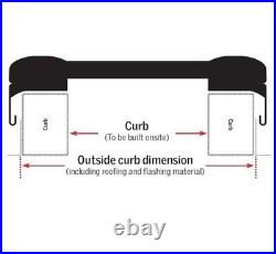 VELUX Double Dome Fixed Bronze Polycarbonate Skylight 20-1/2 x 20-1/2 in