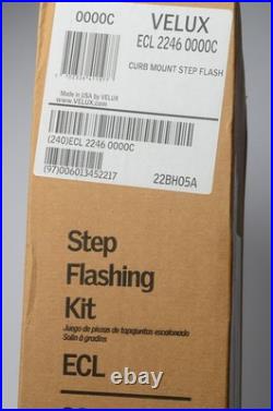 VELUX ECL 2246 Step Flashing Kit Curb Mount Skylight Roof Window New