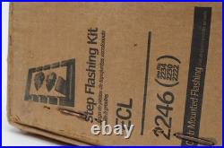 VELUX ECL 2246 Step Flashing Kit Curb Mount Skylight Roof Window New