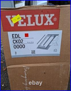 VELUX- EDL CK02 0000 55cm x 78cm Roof Window Slate Flashing Kit