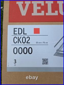 VELUX- EDL CK02 0000 55cm x 78cm Window Roof Flashing Kit NEW BOXED