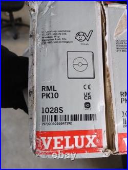 VELUX Electric Roller Blind Modern Skylight Blind Roof Window RML PK10 1028