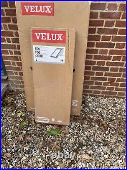 VELUX F06 3059 Centre Pivot Double Glazed Roof Window New Boxed & Fitting Kit