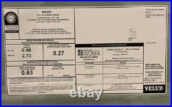 VELUX FCM 2222 0004D Fixed Curb Mount Skylight 25-1/2in Laminated LoE3 No Leak