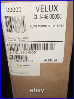 VELUX FCM 3434 Fixed Curb Mount Skylight Pine Frame Gray, Low-E, Flashing