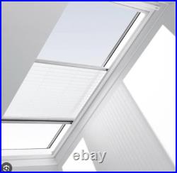 VELUX FSK 090090 1047S Solar Light Dimming Energy Blind White, VELUX Roof Windows
