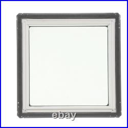 VELUX Fixed Skylight 30-1/16 in. X 37-7/8 in. Laminated Deck-Mount Low-E3 Glass