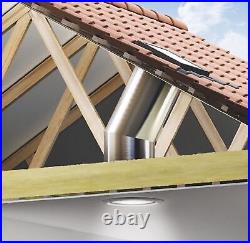 VELUX Rigid Sun Tunnel 1.7m Rigid Tubing and Elbow of Hyperreflective Material