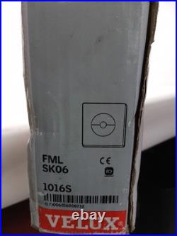 VELUX Roof Window Pleated Blind FML SK06 1016 114 x 118 cm White