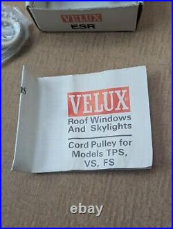 VELUX Roof Windows And Skylights Cord Pulley Hardware For Models TPS, VS, FS