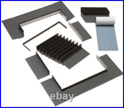 VELUX Skylight Flashing Kit C01/C04/C06 Low-Profile Adhesive Underlayment Gray