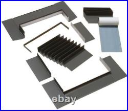 VELUX Skylight Flashing Kit C01/C04/C06 Low-Profile Adhesive Underlayment Gray