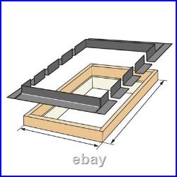 VELUX Skylight Window Roof Flashing Kit with Adhesive Underlayment- ECL2246