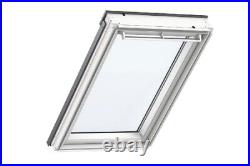 VELUX White Painted Centre-Pivot 55cm x 70cm Roof Window Skylight Tile Flashing
