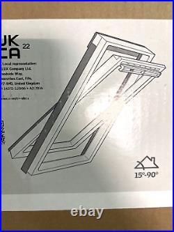 VELUX Window White 94 x 160cm PVC GGU PK10 0070 Centre Pivot New Skylight