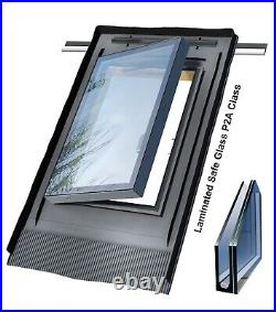 VERSA V8 Reset 47cm x 73cm Side Hung Safe Glass Skylight Access Roof Window